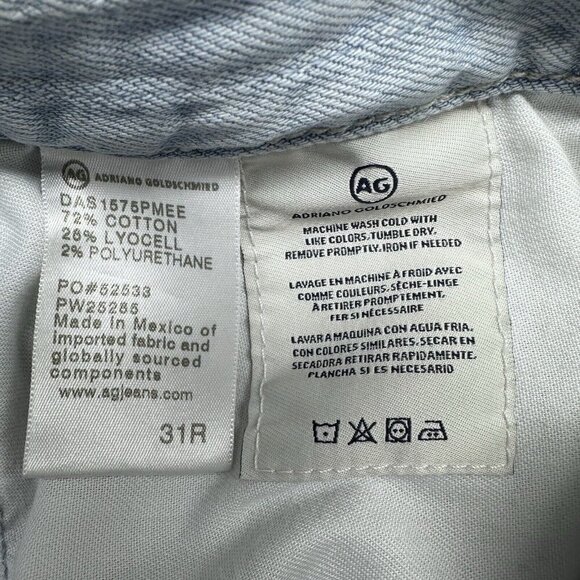 Adriano Goldschmied Womens Ex-Boyfriend Slim Slouchy Distressed Jeans Size 31R - Picture 6 of 11